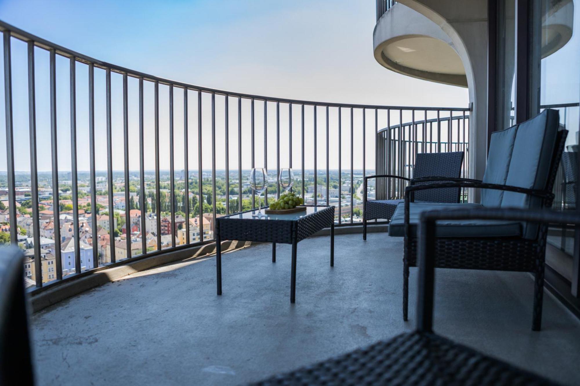 Fresh Apartment - 20Th Floor - Netflix - Center Augsburg Exterior photo